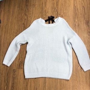 Comfy baby blue sweater